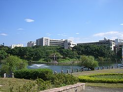 Yes NCTU main entrance lake.JPG